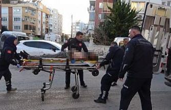 Yangına uykuda yakalandı, alevlere müdahale ederken yaralandı