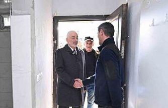 Yangında evini kaybeden aileye yeni yuva