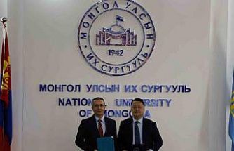 Yunus Emre Enstitüsü ile Moğolistan Devlet Üniversitesi arasında mutabakat zaptı imzalandı