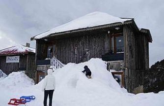 Zigana Dağı sömestir tatili boyunca 80 bin ziyaretçiyi ağırladı