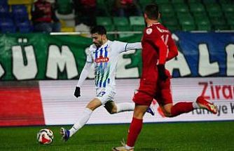 Ziraat Türkiye Kupası: Çaykur Rizespor: 0 - Beyoğlu Yeni Çarşı: 1 (İlk yarı)