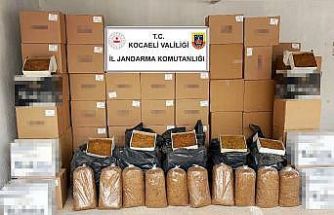 1 milyon TL değerinde bandrolsüz makaron ve kaçak tütün ele geçirildi