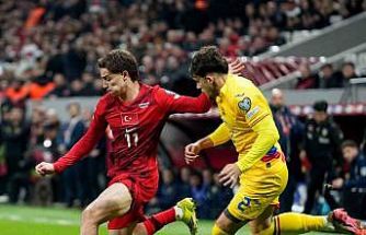 2026 FIFA Dünya Kupası play-off yarı final: Türkiye: 0 - Romanya: 0 (İlk yarı)