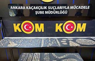 30 milyon liralık tarihi eser ele geçirildi