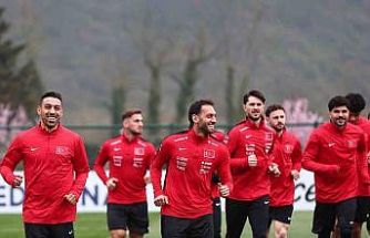 A Milli Takım, Romanya maçı hazırlıklarını sürdürdü