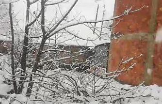 Adana’da Mart ayında kar sürprizi