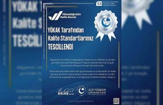 Adıyaman Üniversitesi’ne YÖKAK’tan 2 yıllık şartlı kurumsal akreditasyon