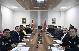 Adıyaman’da haftalık asayiş değerlendirme toplantısı yapıldı