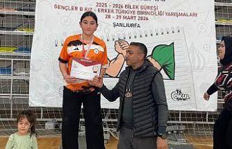 Adıyamanlı Rahime Ballık’tan Türkiye ikinciliği başarısı