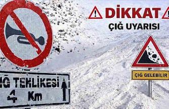 AFAD’dan Van için çığ uyarısı