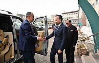 Ağrı Valisi Bozkurt’tan Erzurum’da yoğun temas trafiği