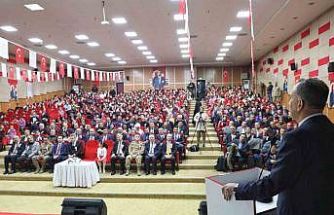 Ağrı’da İstiklal Marşı’nın kabulünün 105. yıl dönümü dolayısıyla program düzenlendi