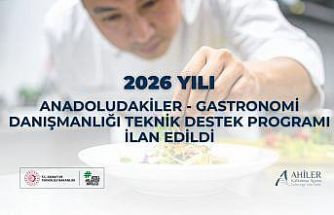 Ahiler Kalkınma Ajansı’ndan gastronomi sektörüne 6 milyon TL’lik destek programı