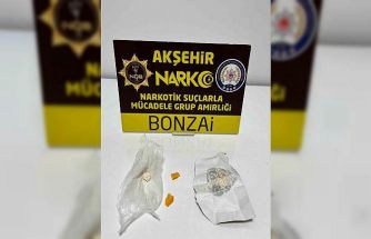 Akşehir’de uyuşturucu operasyonu: 1 tutuklama