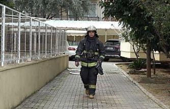 Alanya’da apartman dairesinde yangın çıktı