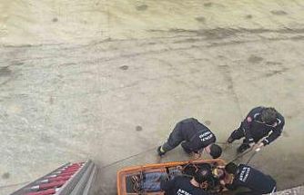 Alanya’da çaya düşen şahıs ekipler tarafından kurtarıldı