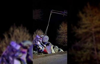 Alanya’da kamyon şarampole devrildi: 1 ölü, 1 yaralı