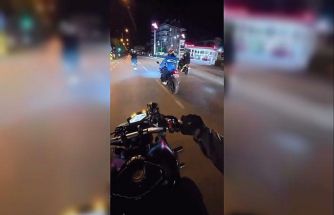 Alanya’da tek teker kazasında faciadan dönüldü