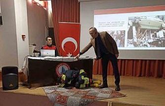 Alaplı’da deprem farkındalığı semineri düzenlendi