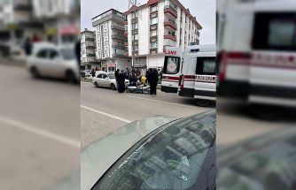 Ankara’da otomobilin çarptığı yaya yaralandı