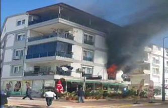 Antalya’da 4 katlı binada yangın paniği: 2’si çocuk 6 kişi dumandan etkilendi