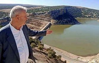 Araban Ardıl Barajında su seviyesi yükseliyor