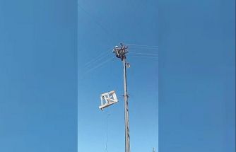 Aras Elektrik’ten doğa dostu adım: Fırtınada zarar gören leylek yuvaları yeniden yerine yerleştirildi