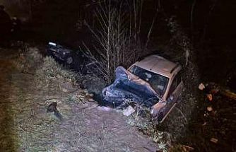 Aşırı yağış kazayı beraberinde getirdi: 6 kişi yaralandı