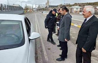 Aşkale’de bayramın manevi atmosferi yollara taşındı