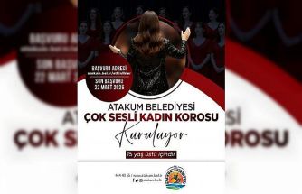Atakum Belediyesi ’Çok Sesli Kadın Korosu’ kuruluyor