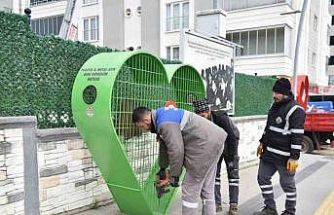 Atakum’a doğa dostu geri dönüşüm kutuları