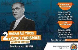 Atakum’da ikinci Hasan Ali Yücel Öykü Yarışması