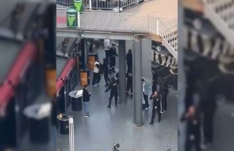 AVM’de iki grup arasında kavga: Güvenlik müdahale etti