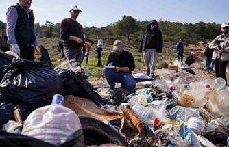 Avrupa Çevre Ajansı Deniz Çöpleri İzleme Programı kapsamında Ayvalık’ta temizlik seferberliği