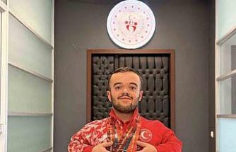 Avrupa ikincisi sporcuya görkemli karşılama