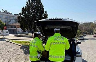 Aydın’da bayram öncesi dron destekli trafik denetimi yapıldı