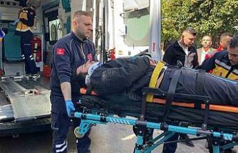 Aydın’da otomobille çarpışan motosikletli yaralandı