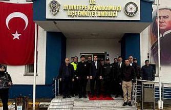 Aydıntepe’de vatandaşların ve görev başındaki personelin bayramı kutlandı