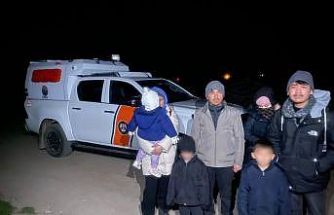 Ayvacık’ta 7 kaçak göçmen yakalandı