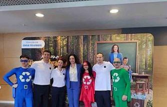 Azra Akın, Sinop’ta miniklere çevre bilinci anlattı