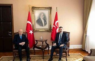 Bakan Çiftçi’den MHP lider Bahçeli’ye nezaket ziyareti