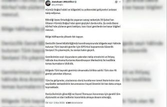 Bakan Uraloğlu: "Hürmüz Boğazı’ndaki ve bölgedeki su yollarındaki gelişmeleri anbean takip ediyoruz"