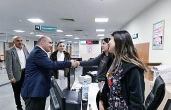 Başkan Albayrak, sağlık çalışanları ile bir araya geldi