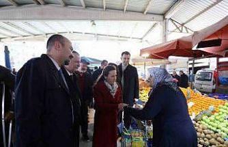 Başkan Balaban vatandaşların istek ve şikayetlerini yerinde dinledi