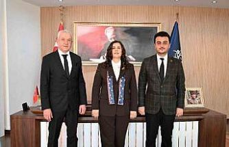 Başkan Çerçioğlu, TCDD İzmir yetkililerini ağırladı