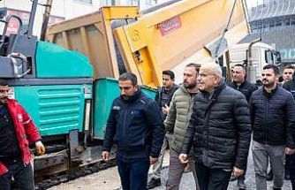 Başkan Er: "Kışla caddesi-kız meslek lisesi arası önümüzdeki hafta trafiğe açılacak"