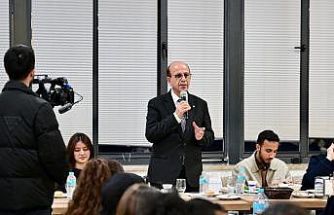 Başkan Geçit, 36 farklı ülkeden gelen uluslararası öğrencileri iftarda ağırladı