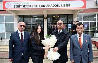 Başkan Geçit öğrencilerle buluştu: "Hedefiniz olsun, çok çalışın"