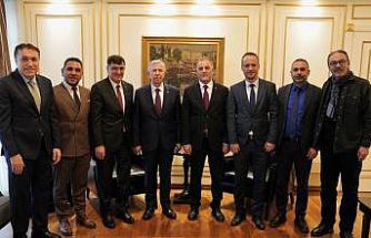 Başkan Kahveci’den şehirler arası iş birliği için önemli görüşme