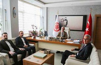 Başkan Özdemir, medikal firmaların mağduriyetlerini Doğan ile görüştü